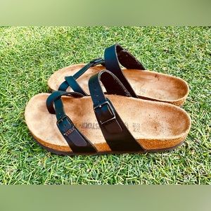 EUC Woman’s Mayari Birkenstock Sandals Black Euro Sz 37 / US Sz 7-7.5